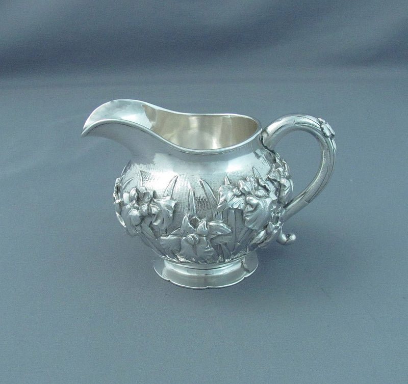 Antique Japanese Silver Tea Set - JH Tee Antiques