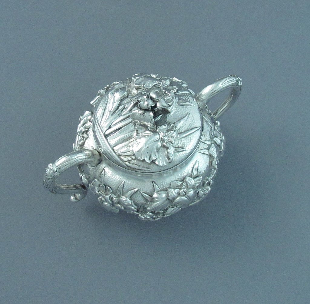 Antique Japanese Silver Tea Set | JH Tee Antiques