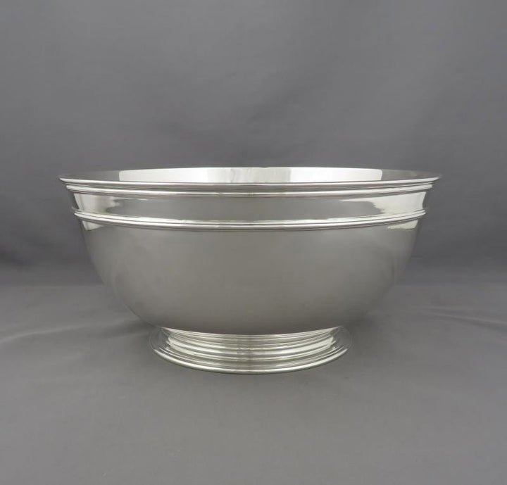 Large Tiffany Sterling Silver Bowl - JH Tee Antiques