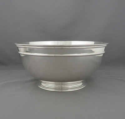 Large Tiffany Sterling Silver Bowl - JH Tee Antiques