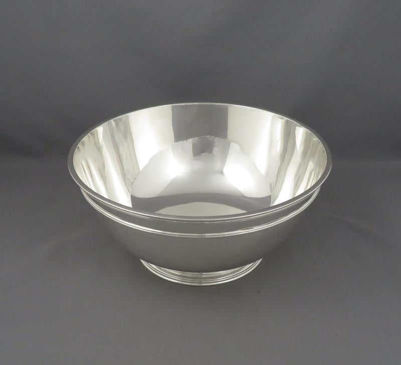 Large Tiffany Sterling Silver Bowl - JH Tee Antiques