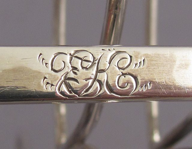 Mathew Boulton Silver Toast Rack - JH Tee Antiques