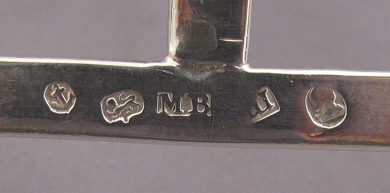 Mathew Boulton Silver Toast Rack - JH Tee Antiques