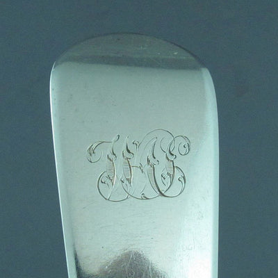Antique Silver Stuffing Spoon William IV - JH Tee Antiques