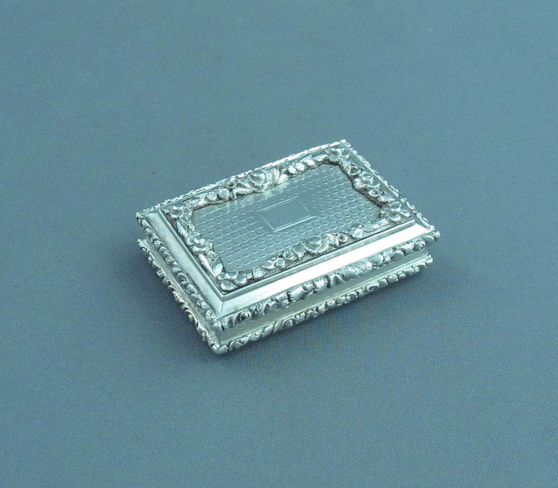 Nathaniel Mills Silver Vinaigrette - JH Tee Antiques