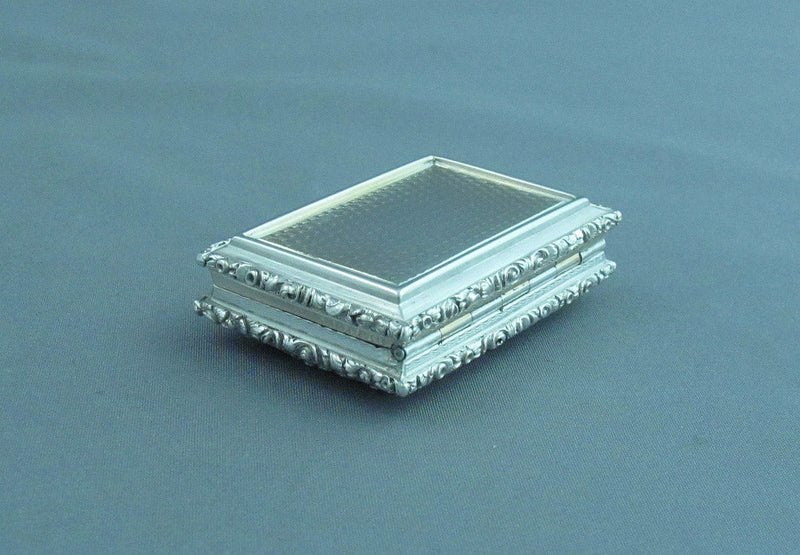 Nathaniel Mills Silver Vinaigrette - JH Tee Antiques