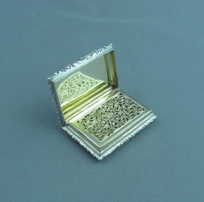 Nathaniel Mills Silver Vinaigrette - JH Tee Antiques