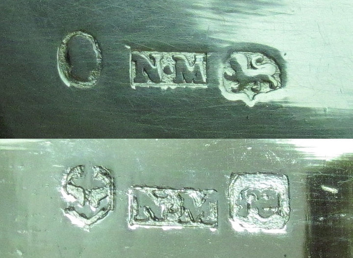 Nathaniel Mills Silver Vinaigrette - JH Tee Antiques