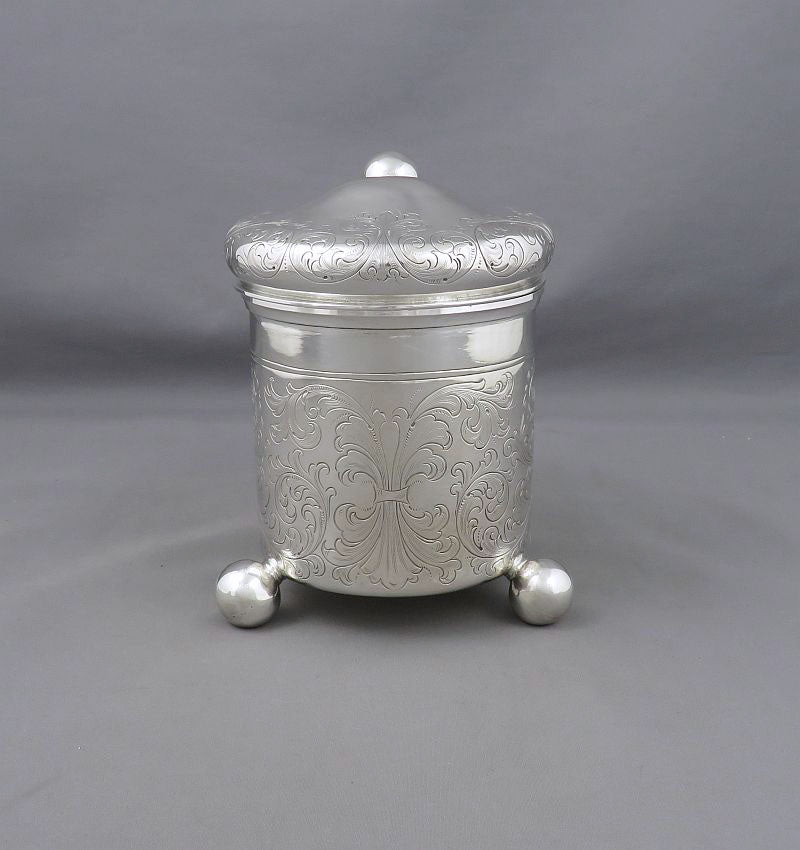Norwegian Sterling Silver Tankard - JH Tee Antiques