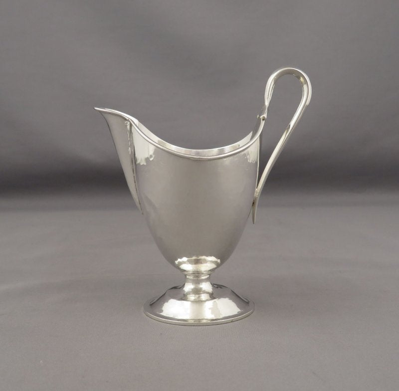 Omar Ramsden Silver Cream Jug - JH Tee Antiques