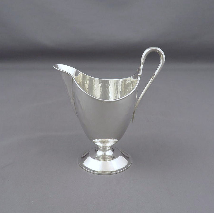 Omar Ramsden Silver Cream Jug - JH Tee Antiques