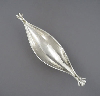 Omar Ramsden Silver Dish - JH Tee Antiques