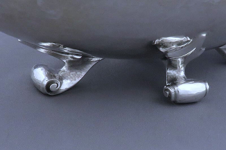 Omar Ramsden Silver Dish - JH Tee Antiques