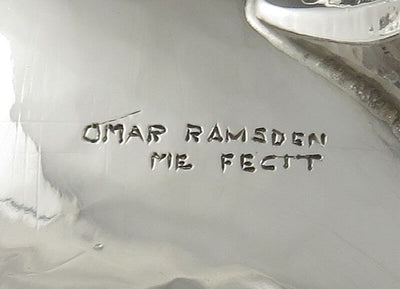 Omar Ramsden Silver Dish - JH Tee Antiques