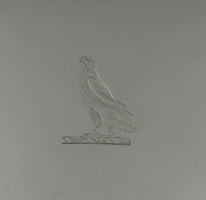 George III Sterling Silver Salvers - JH Tee Antiques