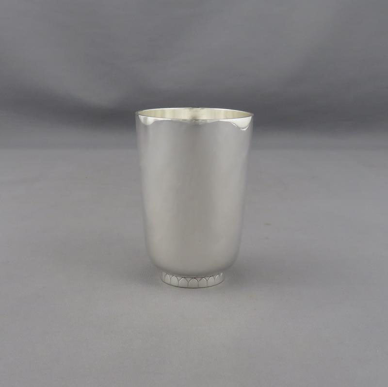Georg Jensen Silver Beakers 825A - JH Tee Antiques