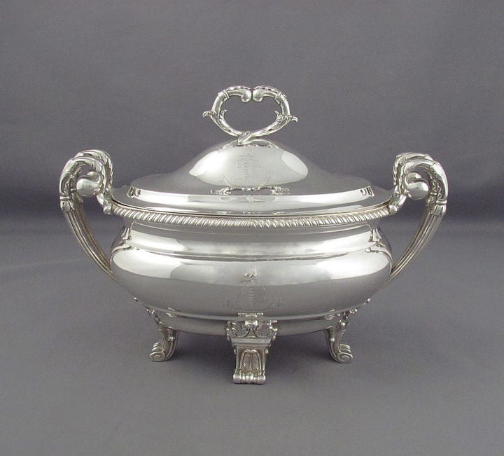 Paul Storr Silver Sauce Tureens - JH Tee Antiques