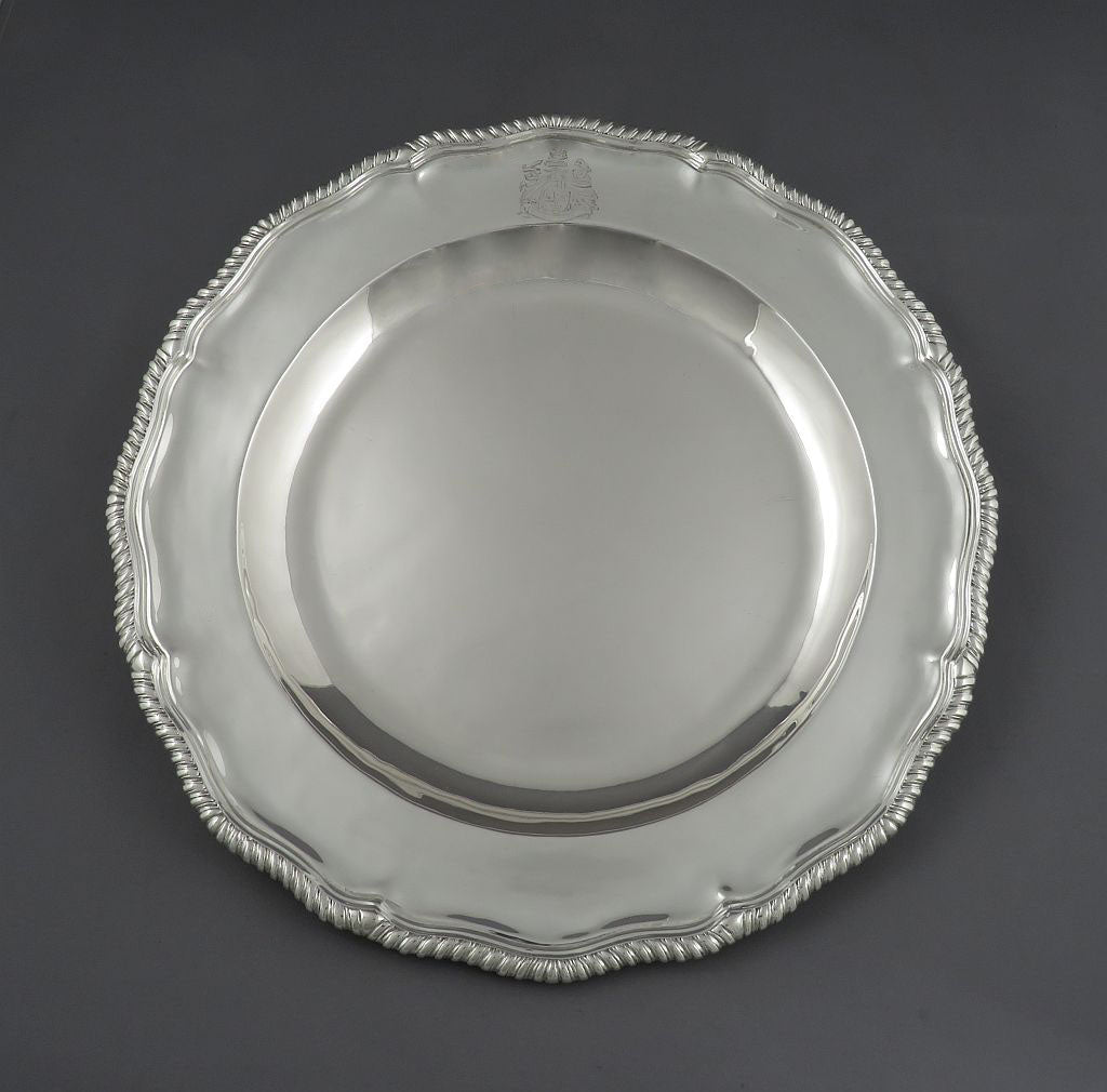 Paul Storr Silver Second Course Dish - JH Tee Antiques