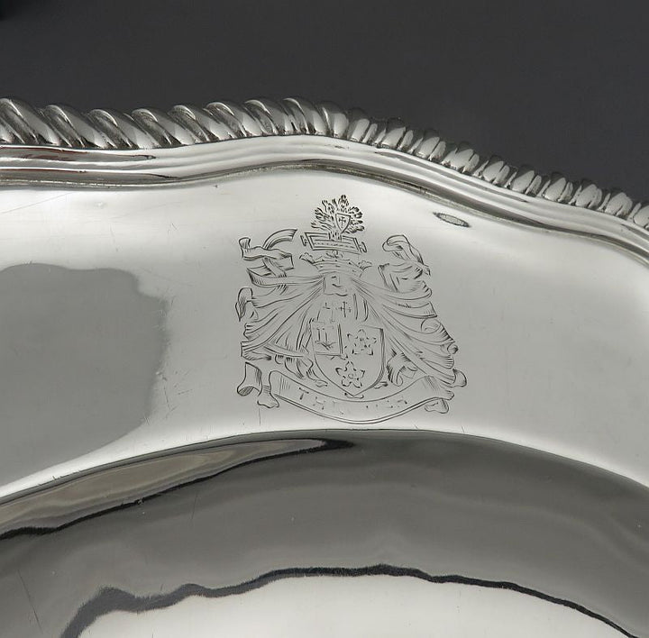 Paul Storr Silver Second Course Dish - JH Tee Antiques