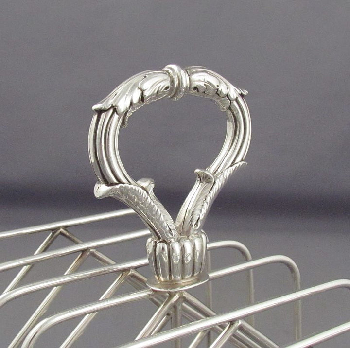 Paul Storr Silver Toast Rack - JH Tee Antiques