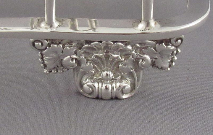 Paul Storr Silver Toast Rack - JH Tee Antiques