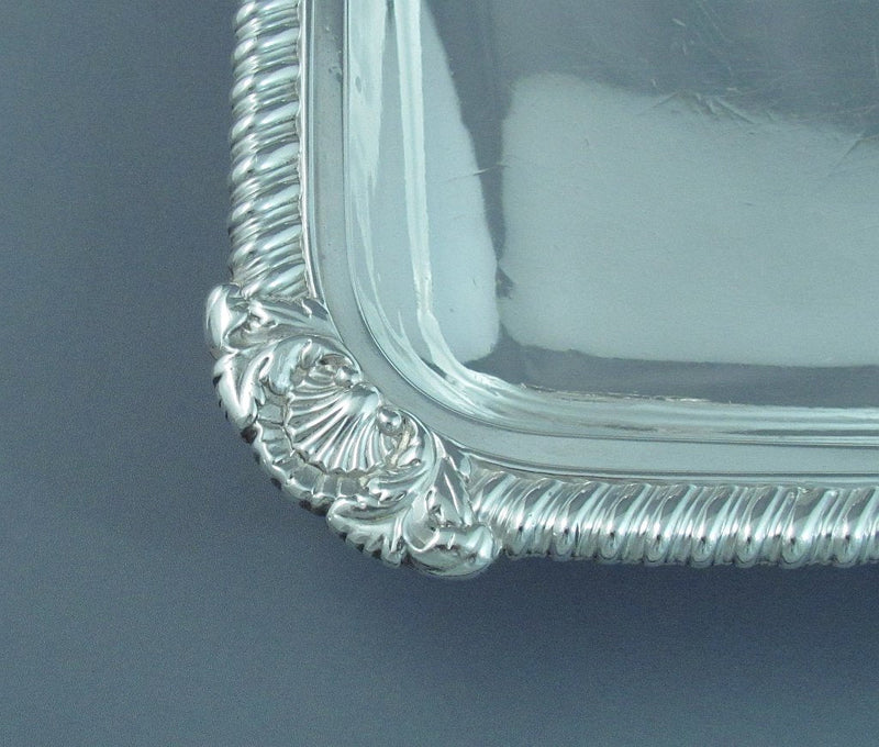 Philip Rundell Sterling Silver Entree Dishes - JH Tee Antiques