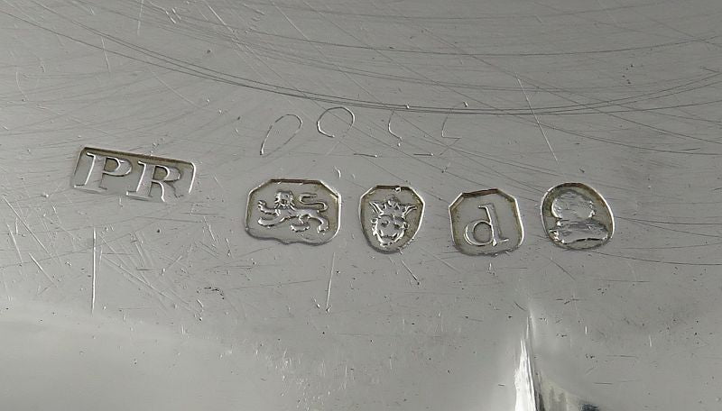 Philip Rundell Sterling Silver Serving Dish - JH Tee Antiques