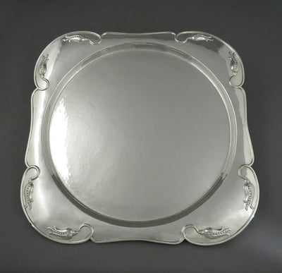 Poul Petersen Sterling Silver Tray - JH Tee Antiques