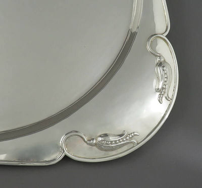 Poul Petersen Sterling Silver Tray - JH Tee Antiques