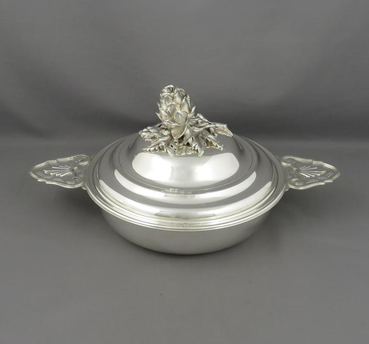 Puiforcat 950 Silver Ecuelle - JH Tee Antiques
