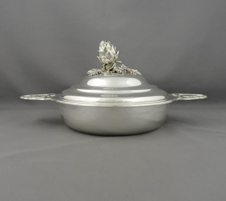 Puiforcat 950 Silver Ecuelle - JH Tee Antiques