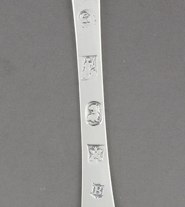 Queene Anne Exeter Silver Trefid Spoon - JH Tee Antiques