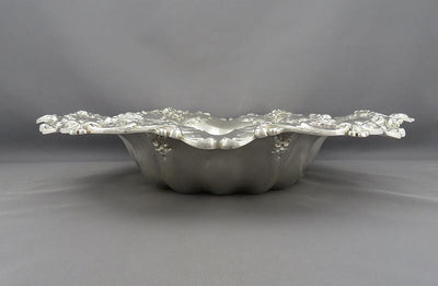 Ornate Sterling Silver Centerpiece Bowl - JH Tee Antiques