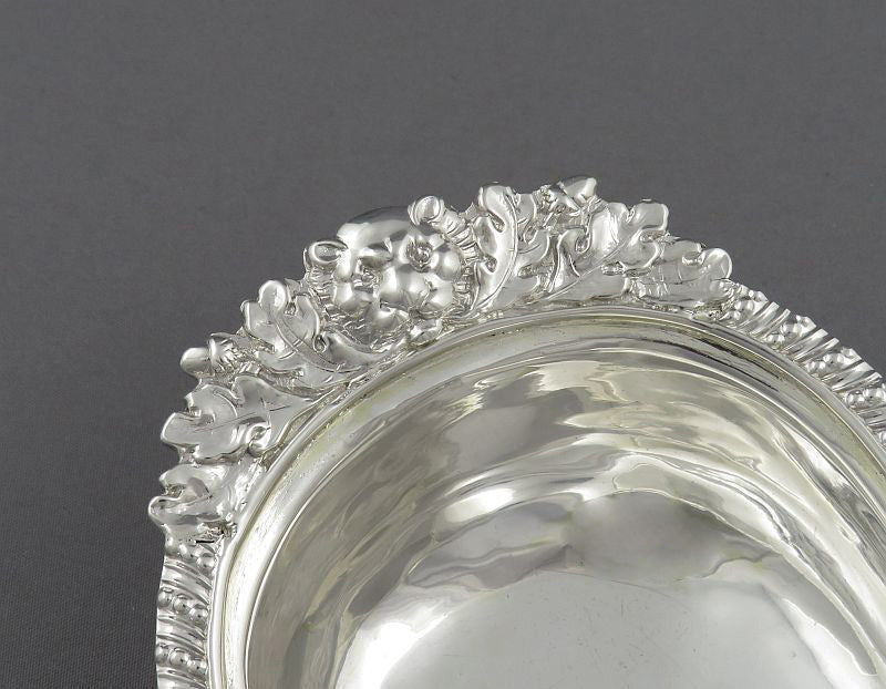 Regency Sterling Silver Pap Boat - JH Tee Antiques
