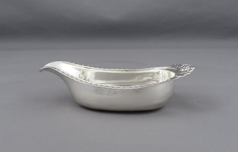 Regency Sterling Silver Pap Boat - JH Tee Antiques