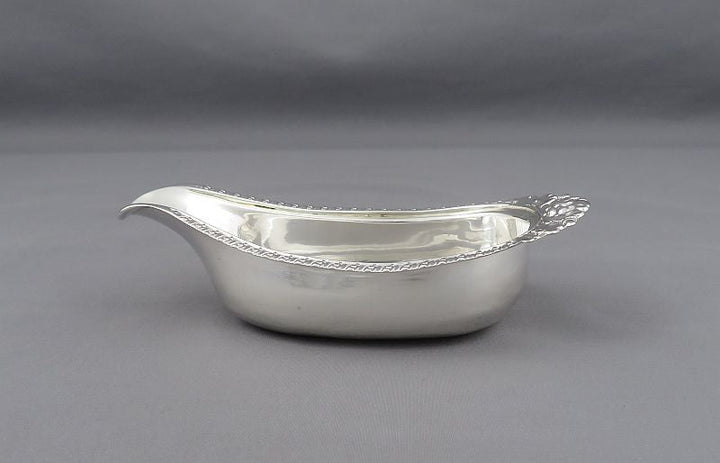 Regency Sterling Silver Pap Boat - JH Tee Antiques