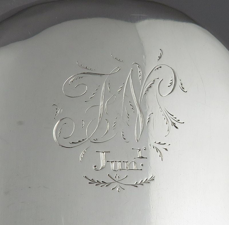 Regency Sterling Silver Pap Boat - JH Tee Antiques