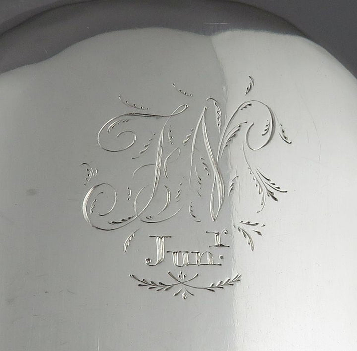 Regency Sterling Silver Pap Boat - JH Tee Antiques