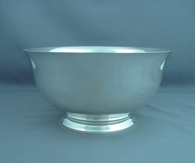 Revere Pattern Sterling Table Bowl - JH Tee Antiques