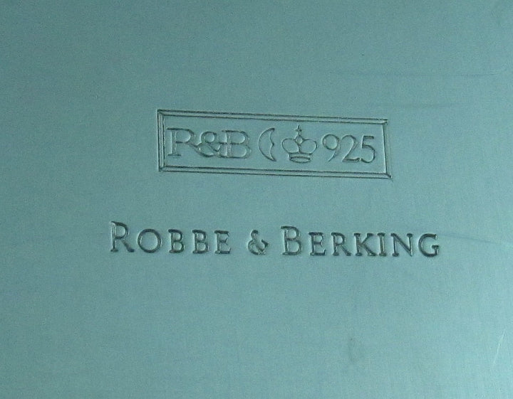 Robbe and Berking Sterling Silver Tea Set - JH Tee Antiques
