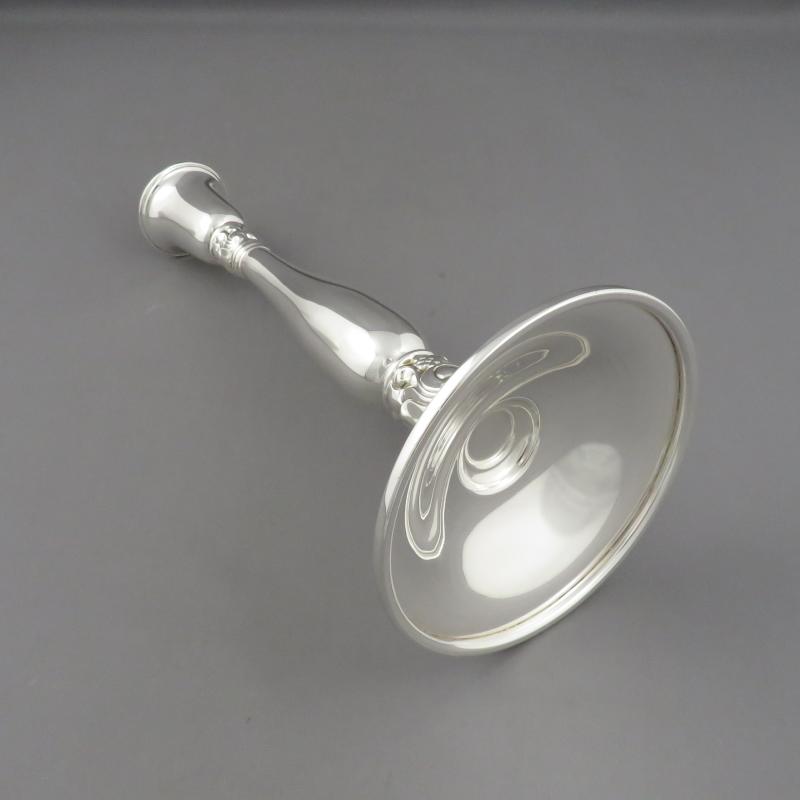 Royal Danish Sterling Silver Candlesticks - JH Tee Antiques