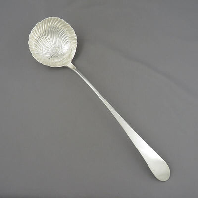 Scottish George III Silver Soup Ladle - JH Tee Antiques