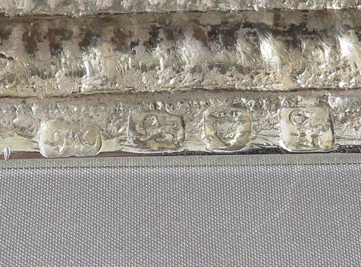 Set of Four George III Sterling Silver Candlesticks - JH Tee Antiques