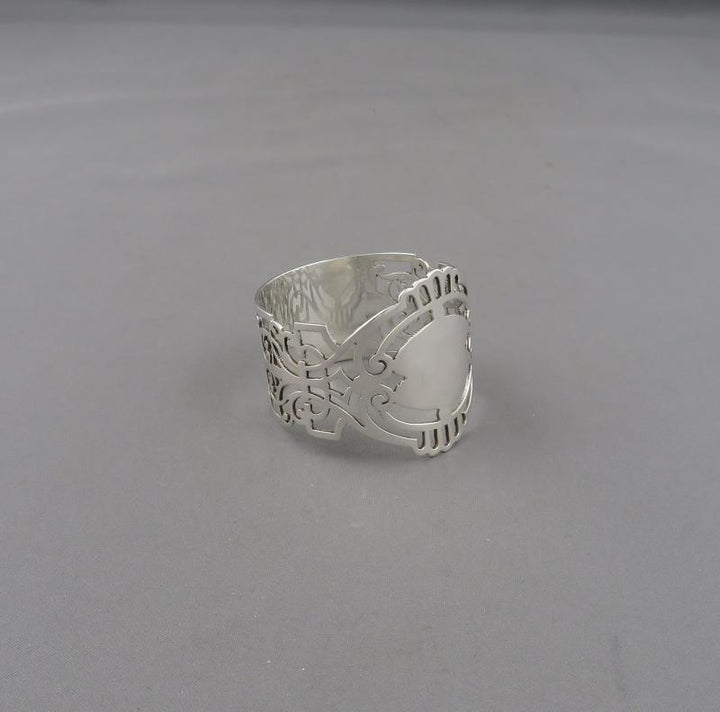 Set of 4 Victorian Sterling Silver Napkin Rings - JH Tee Antiques