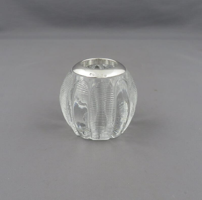 English Silver Match Strike - JH Tee Antiques