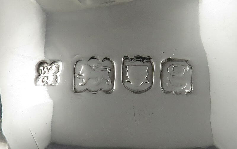 Edwardian Sterling Silver Hot Water Pot - JH Tee Antiques