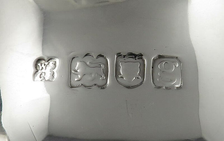 Edwardian Sterling Silver Hot Water Pot - JH Tee Antiques