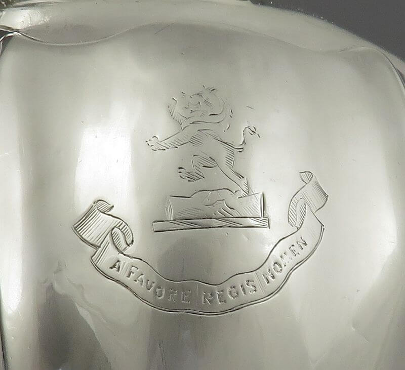 Edwardian Sterling Silver Hot Water Pot - JH Tee Antiques