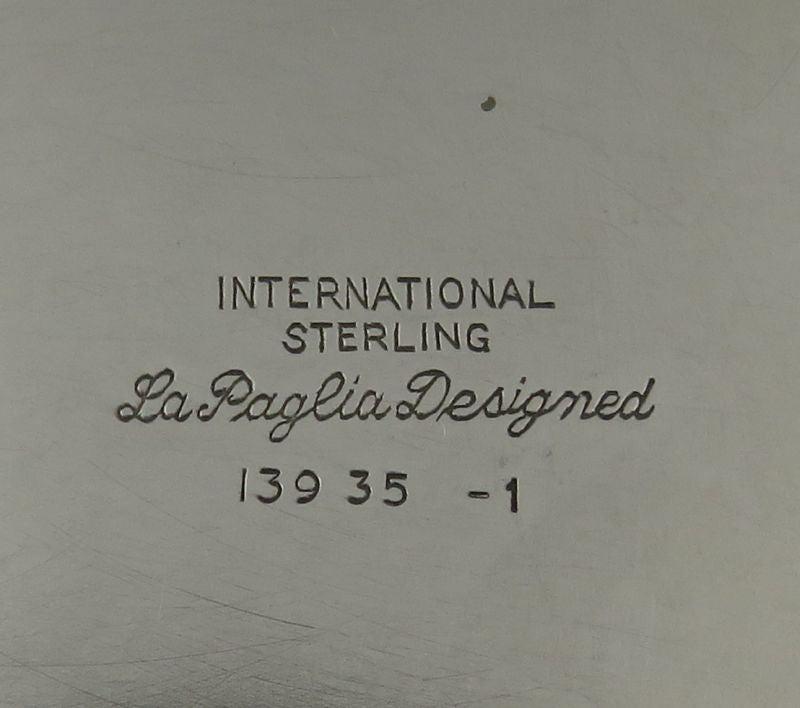 Modernist Sterling Silver Centerpiece Bowl - JH Tee Antiques
