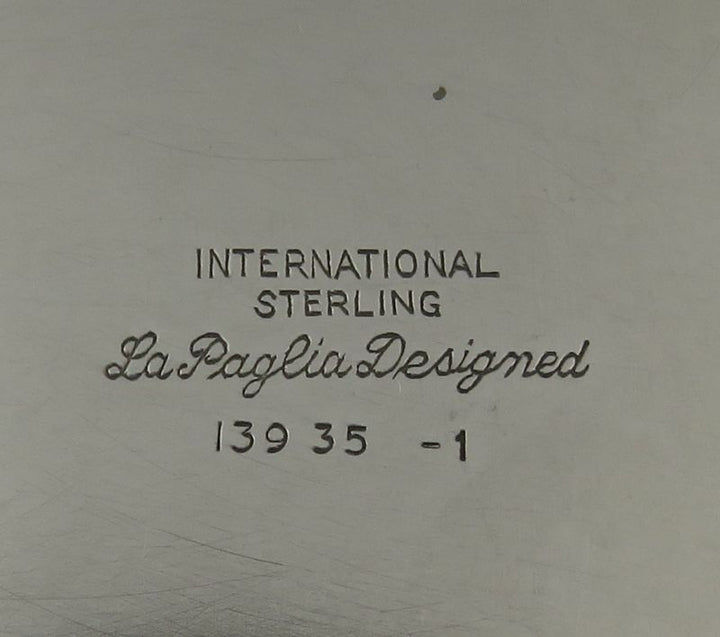 Modernist Sterling Silver Centerpiece Bowl - JH Tee Antiques